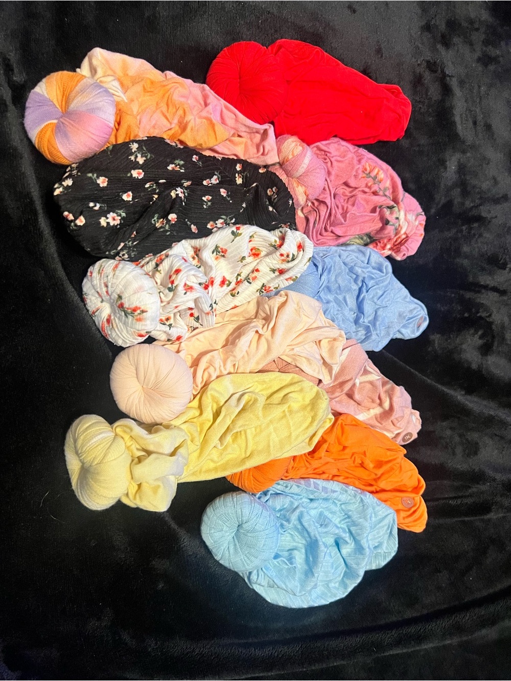 Kids Multicolor Top Knot Set - Assorted Colors 14